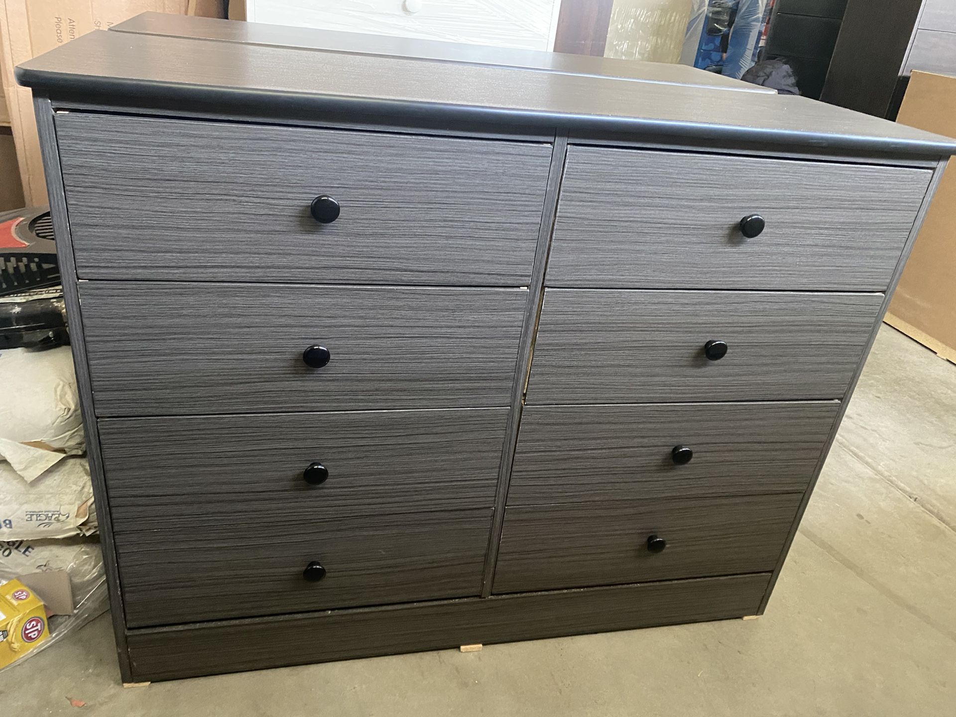 Grey 8PC Dresser Ready For Pickup 