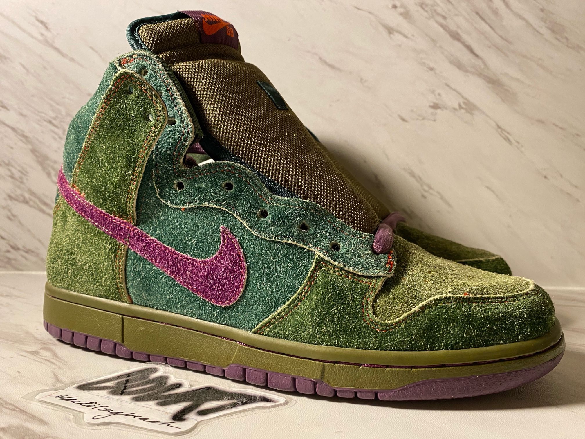 Nike Sb Dunk High Skunks Size 9