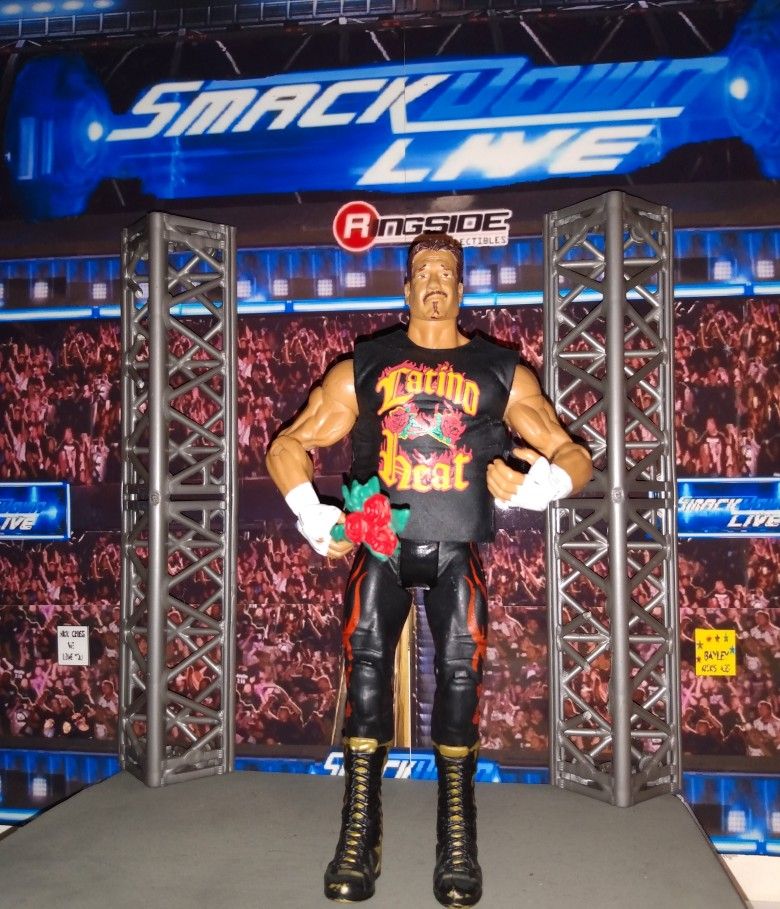 Eddie Guerrero with Latino Heat Vest /Rose