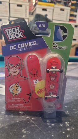 Tech Deck DC Comics Flash 6/6 Skateboard