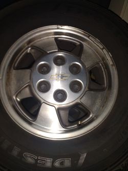 Chevrolet 6 lug rims and tires stocks Style