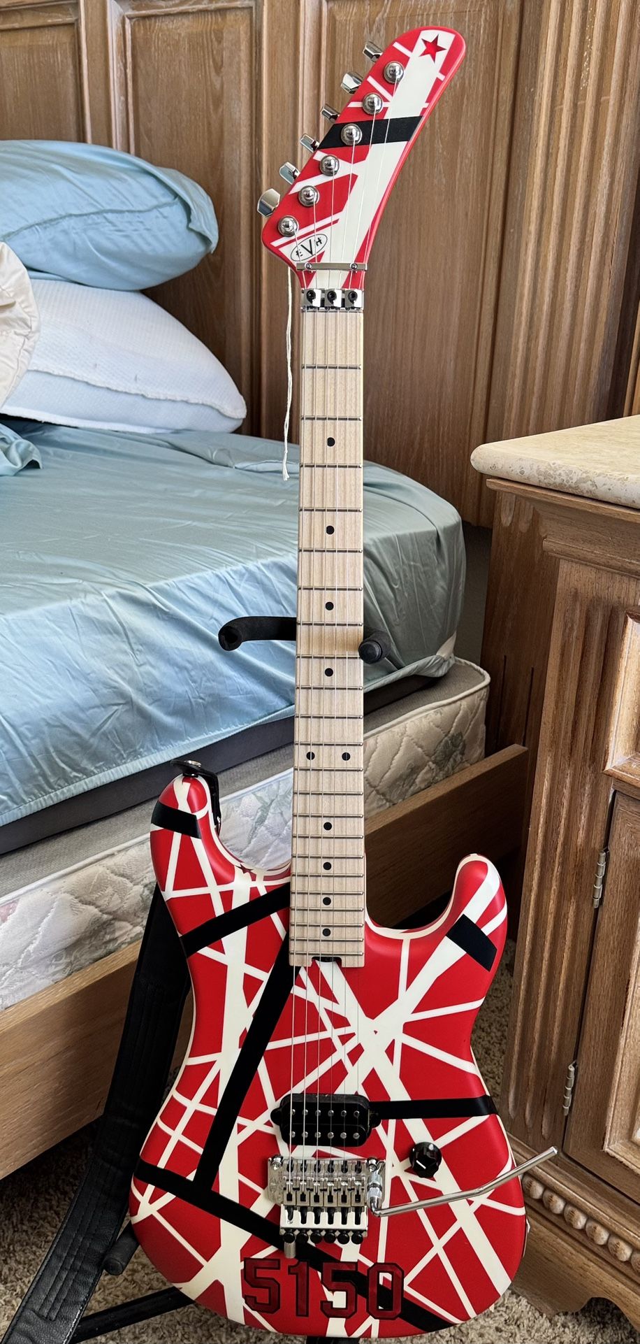 Like new 2024 EVH 5150 Striped Series Guitar