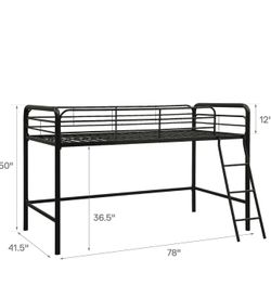 Twin loft bed