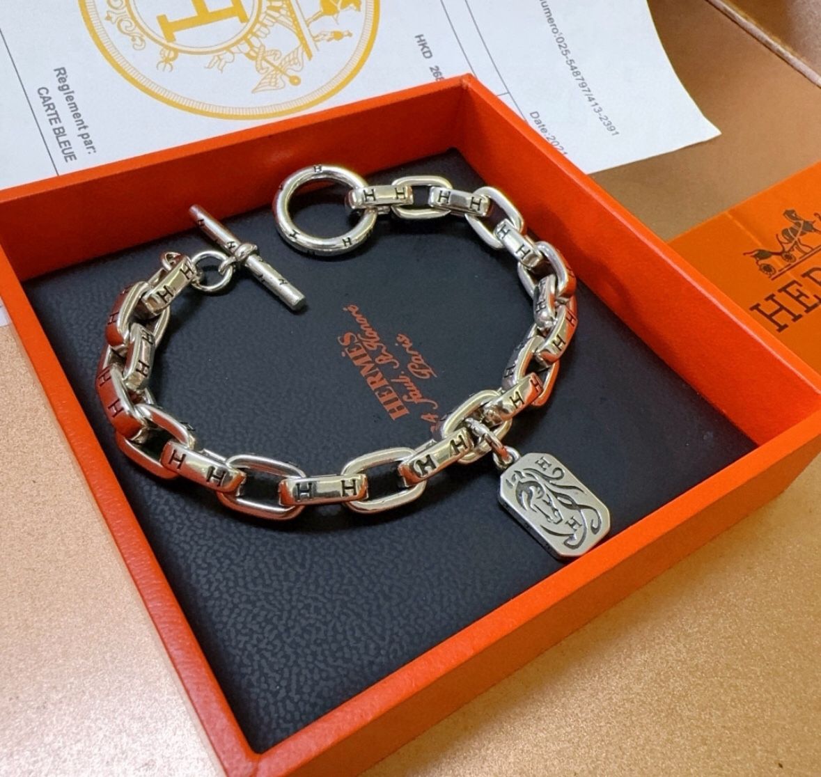 Silver bracelet