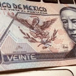 20 Pesos 1992. Bill Of Mexico 