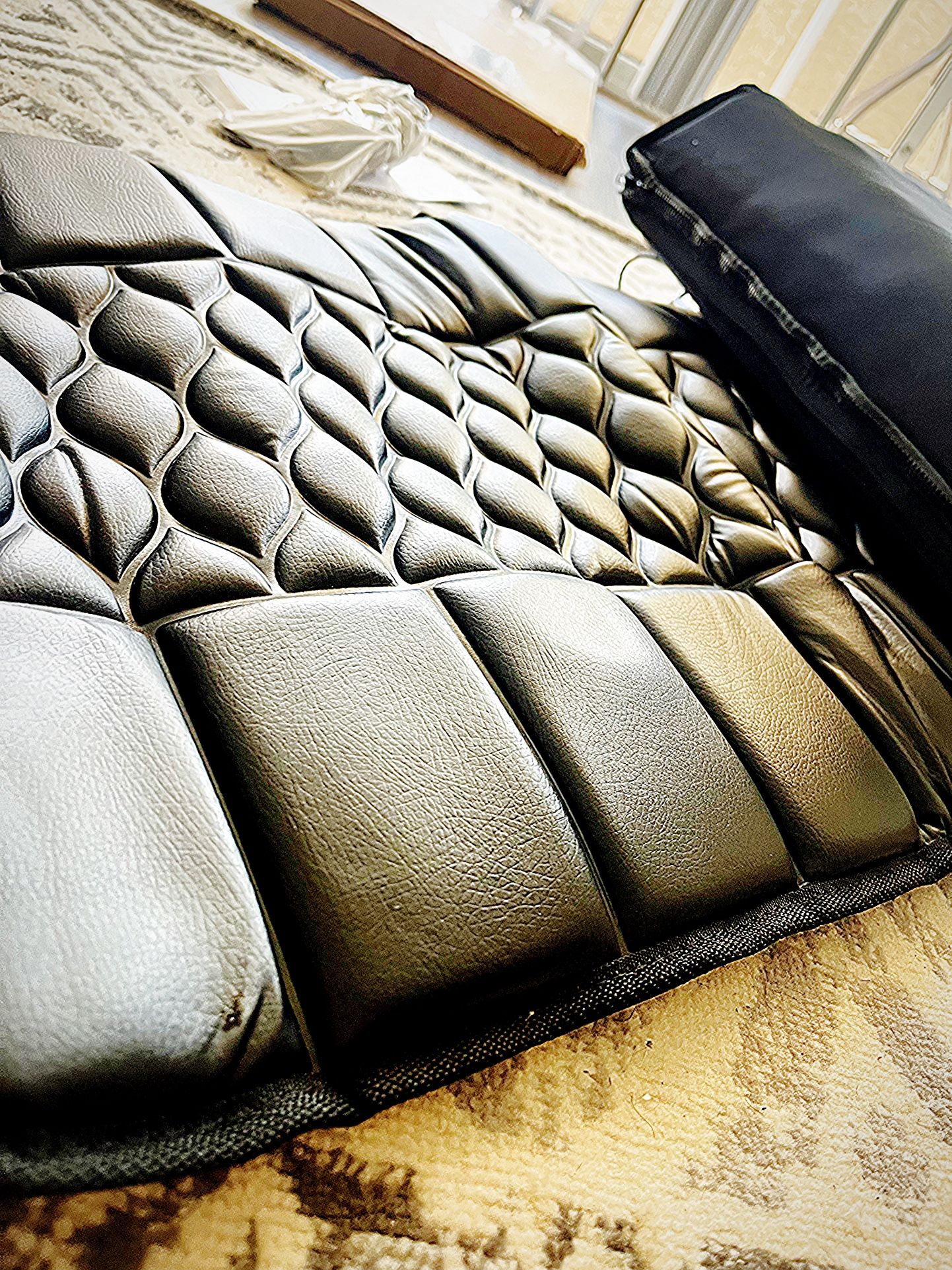 NEW! Massage mat – heated – neck & back relief