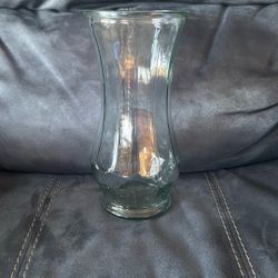 Clear Glass Flower Vase