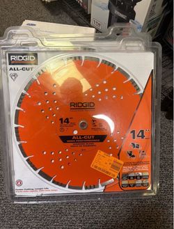14 in. All-Cut Segmented Rim Diamond Saw Blade by RIDGID