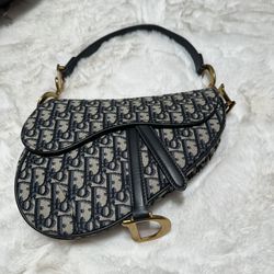  Christine Dior SADDLE BAG