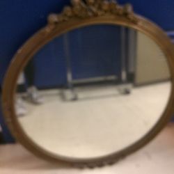 Vintage Round Mirror 