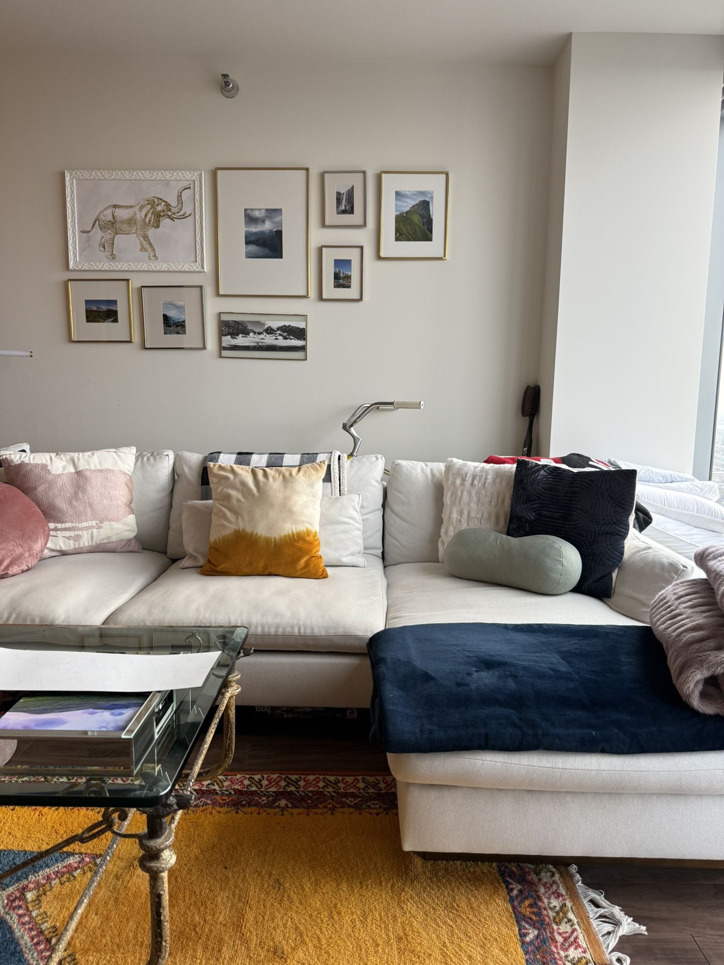 West elm Harmony Right Arm Chaise $1200 Or Best Offer