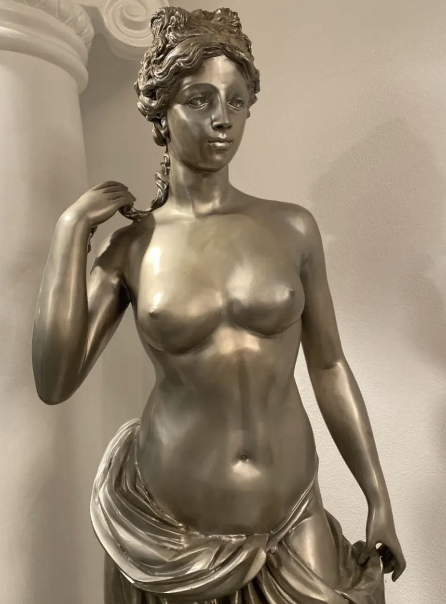 Life Size Bronze Goddess Sculpture 