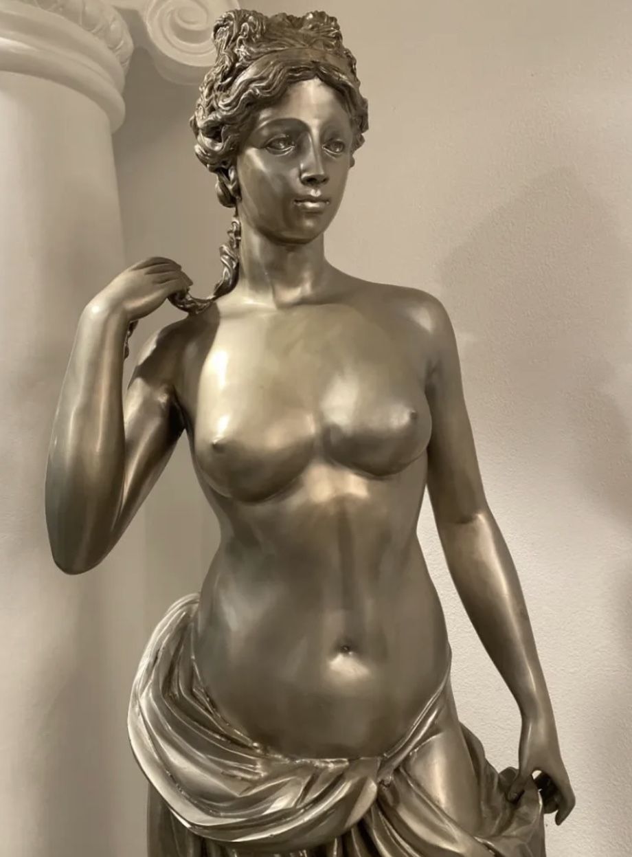 Life Size Bronze Goddess Sculpture
