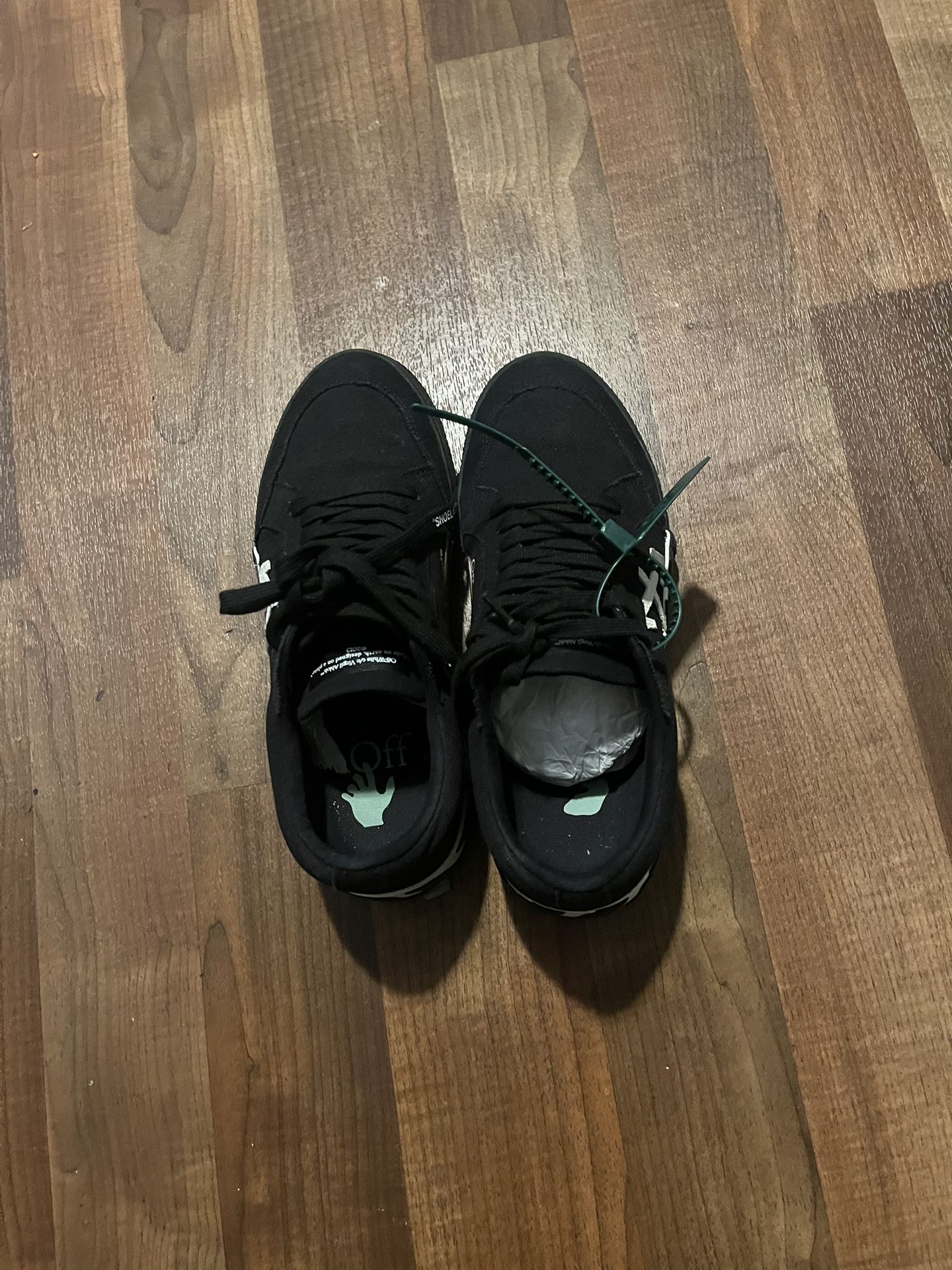 Off White Vulcanized Shoes