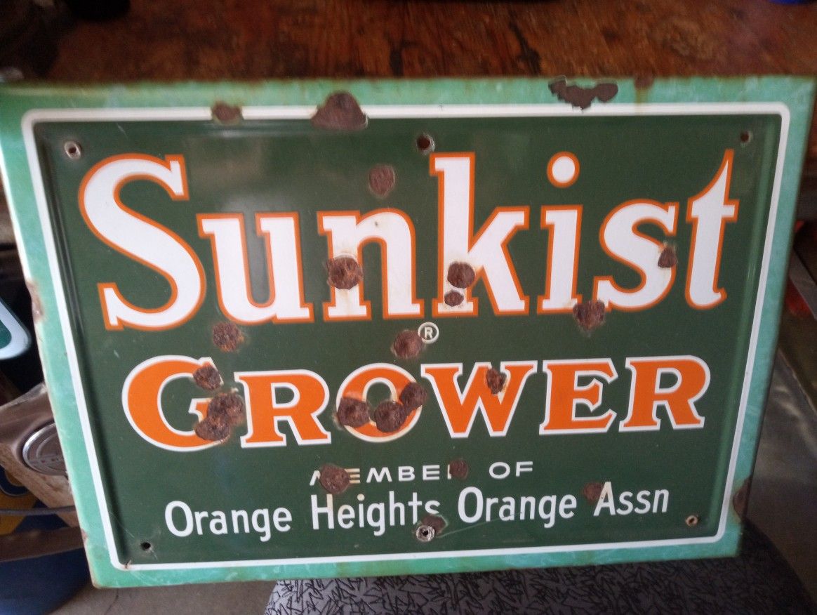 Porcelain Sign