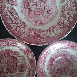 Set Of Vintage Plates
