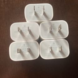 5x 20W Wall Charger Adapter Apple iPhone 
