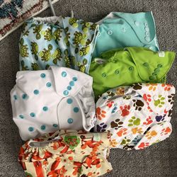 Reusable Diapers Cloth Baby 