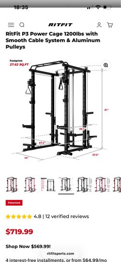 Squat rack trainer