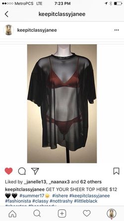 Sheer top
