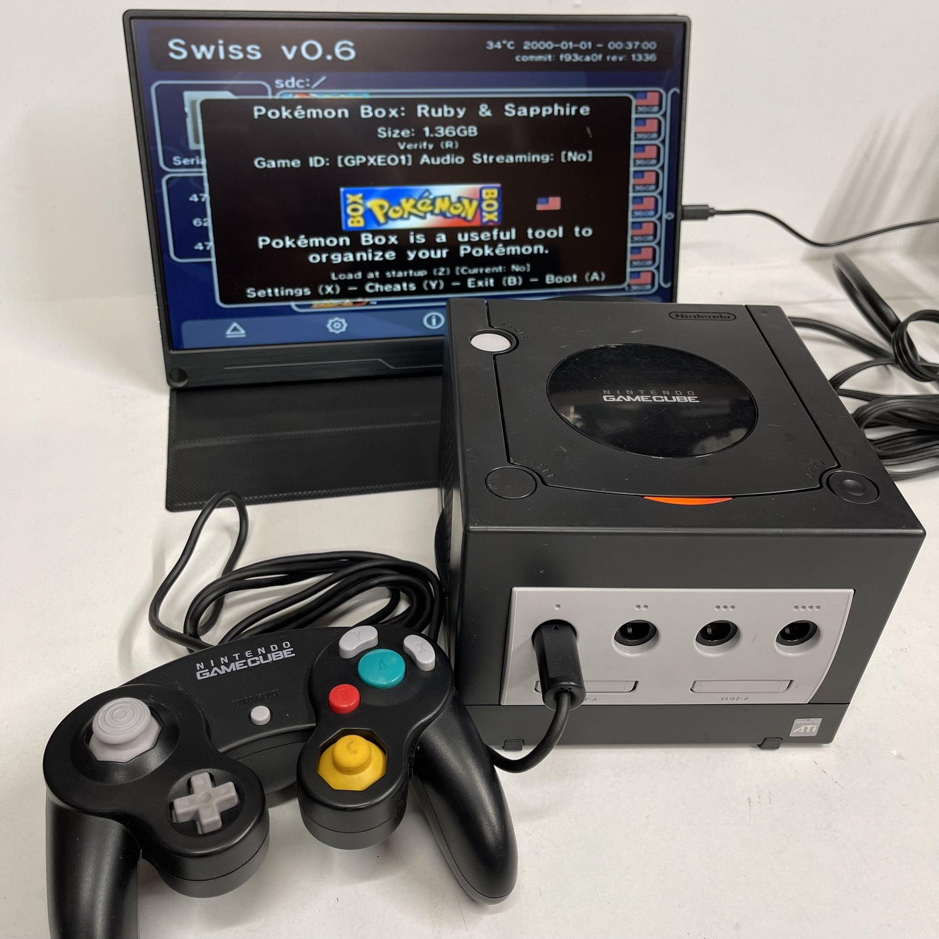 Gamecube Raspberry PI Pico W/ 512gb MicroSD
