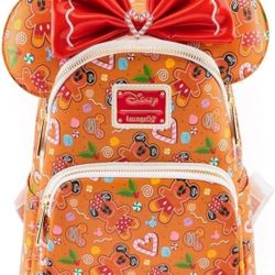 Loungefly Ginger Bread Mini Backpack With Matchin Ears