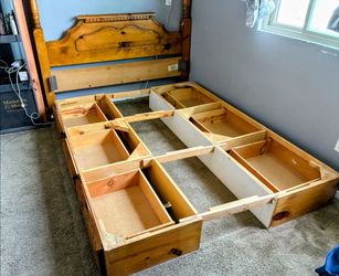 Captain's Bed- Queen Size