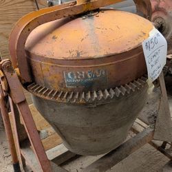 cement mixer..montogemery ward briggs and stratton 3horse power