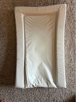 Diaper changing mat