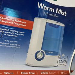 VICKS - Warm mist Humidifier 