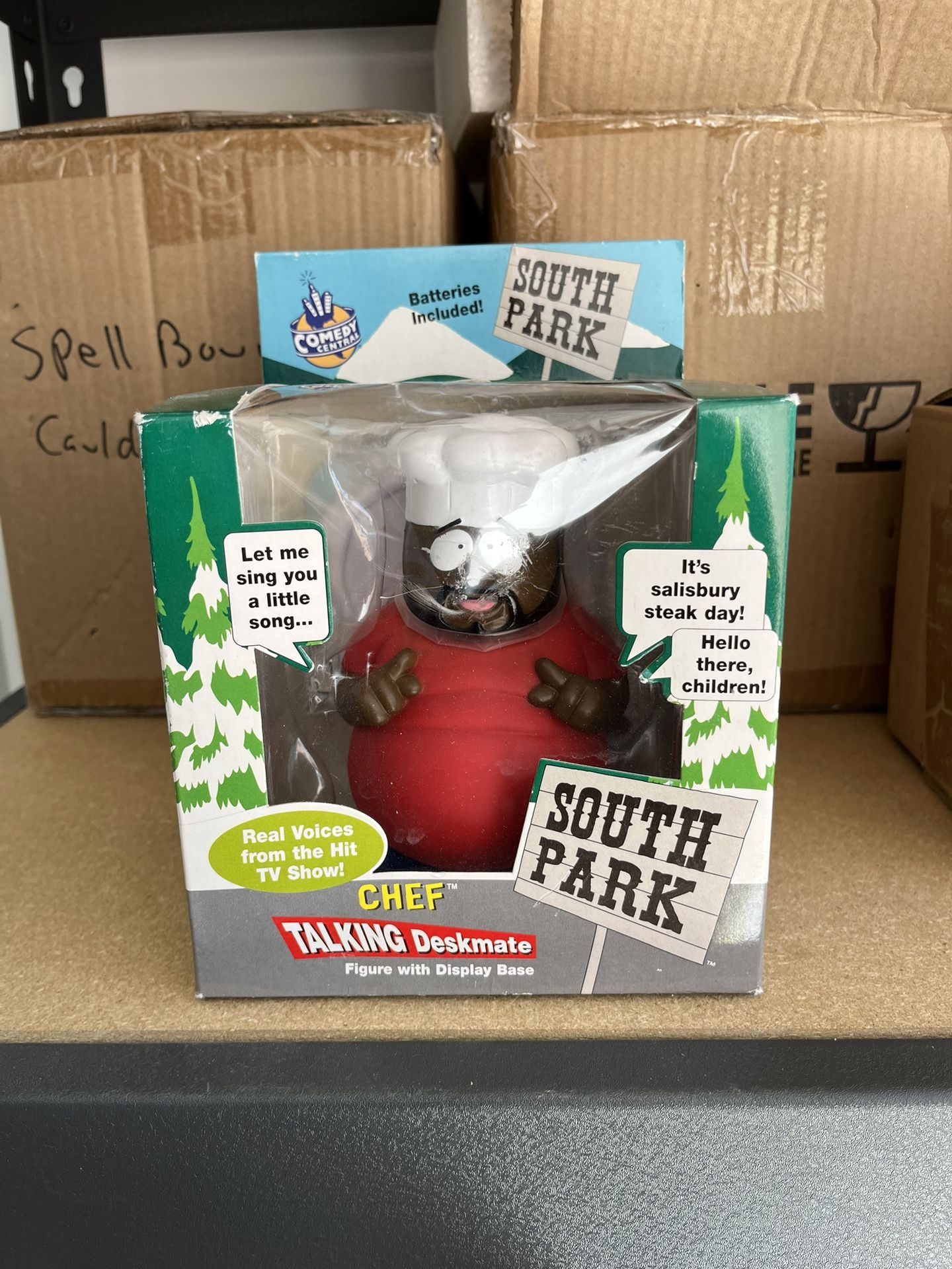 Rare Vintage 1998 South Park 'chef' Deskamte Comedy Central