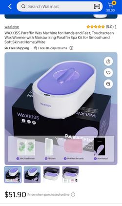 WAXKISS Paraffin Wax Machine for Hands and Feet