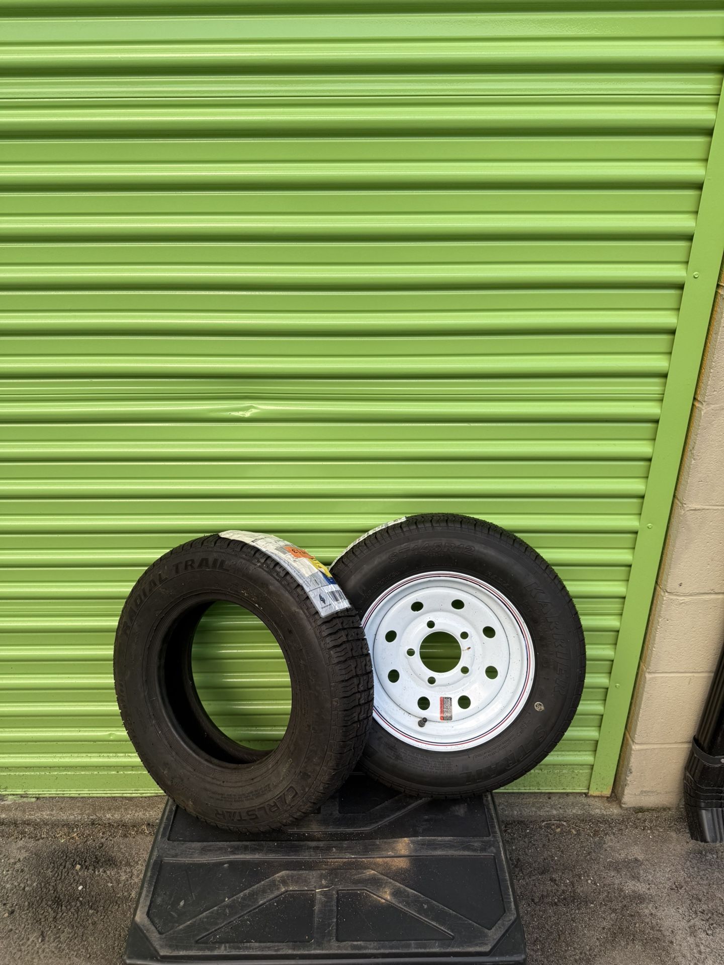 12" Trailer Wheel and Tire