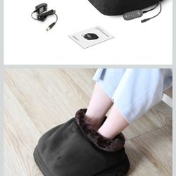 2 In 1 Heated Foot Massager New No Box, It can Detached and can Used on Neck, Back, Shoulders, Legs etc..