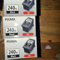 Canon Pixma 240 XL Ink Cartridges Brand New 