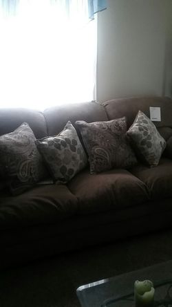 New living room set.