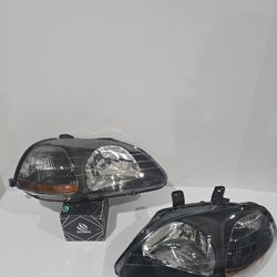 Honda Civic 1996-1998 Headlights 