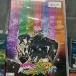 JoJo's Bizarre Adventure All Star Battle Nintendo Switch 