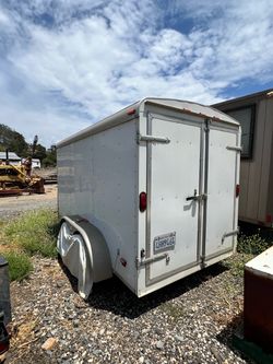 Enclosed Cargo/Fuel Trailer