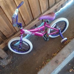 Lil Girls Barbie Bike