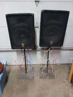 Yamaha PA Speakers And Stands