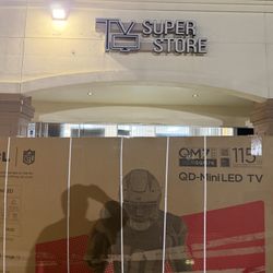 115”TCL MINI LED QM7 4K SMART TV