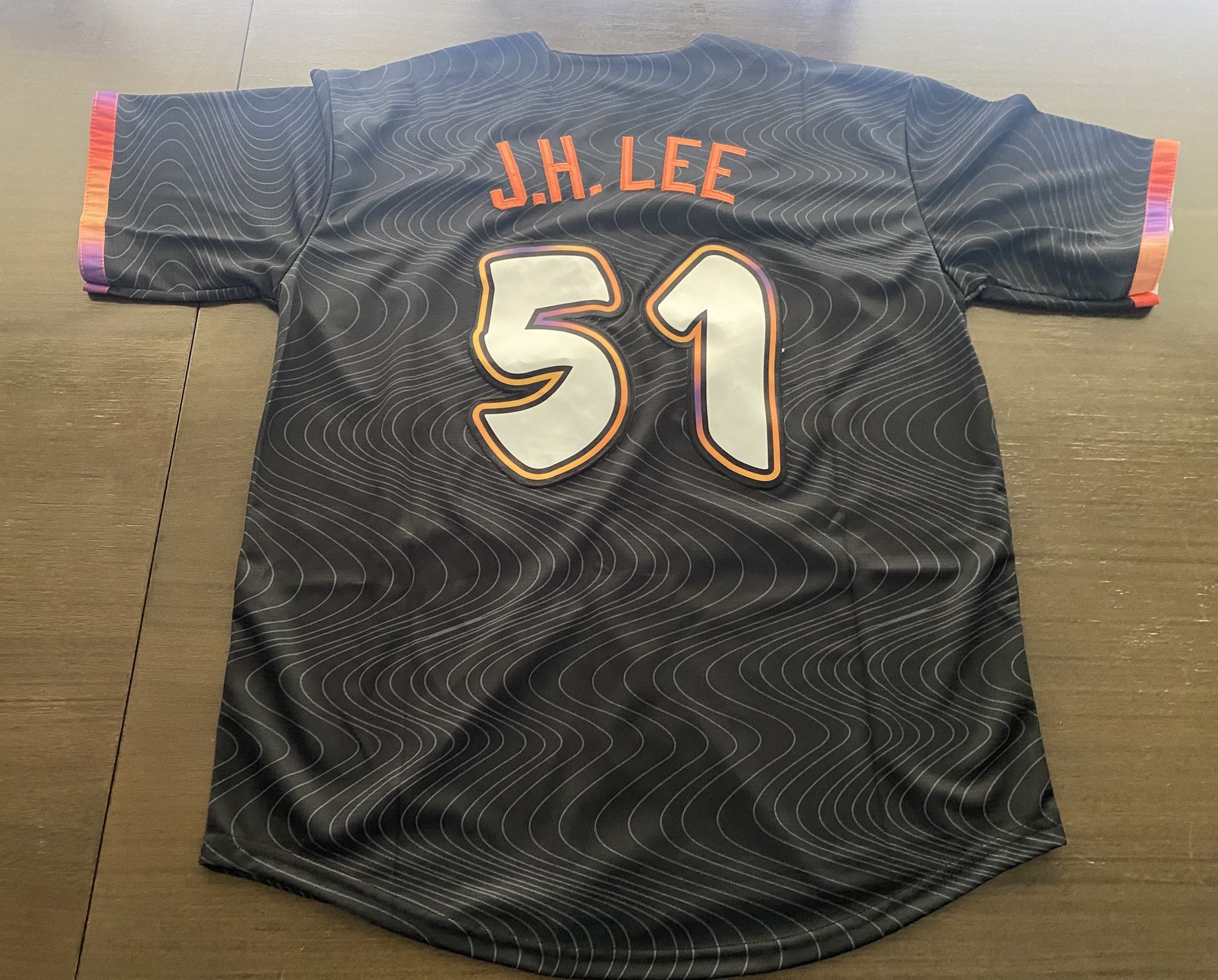 Jung Hoo Lee San Francisco Giants L New Jersey Baseball MLB Men Adult #51 JH L