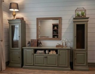 Restored  2pc China  Hutches and Buffet- (local delivery $75)