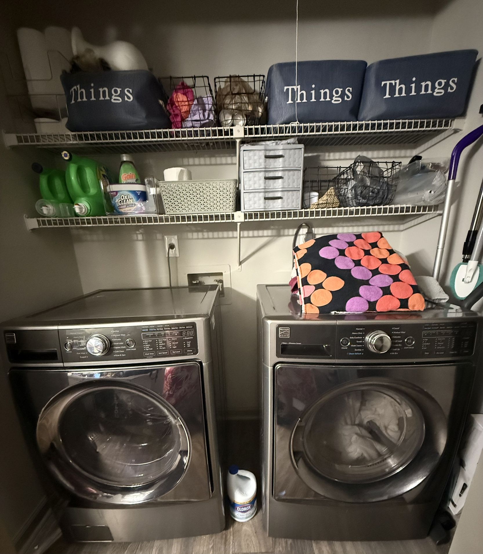 Kenmore Washer & Dryer Black