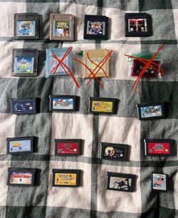 Gameboy Games And DS Games 