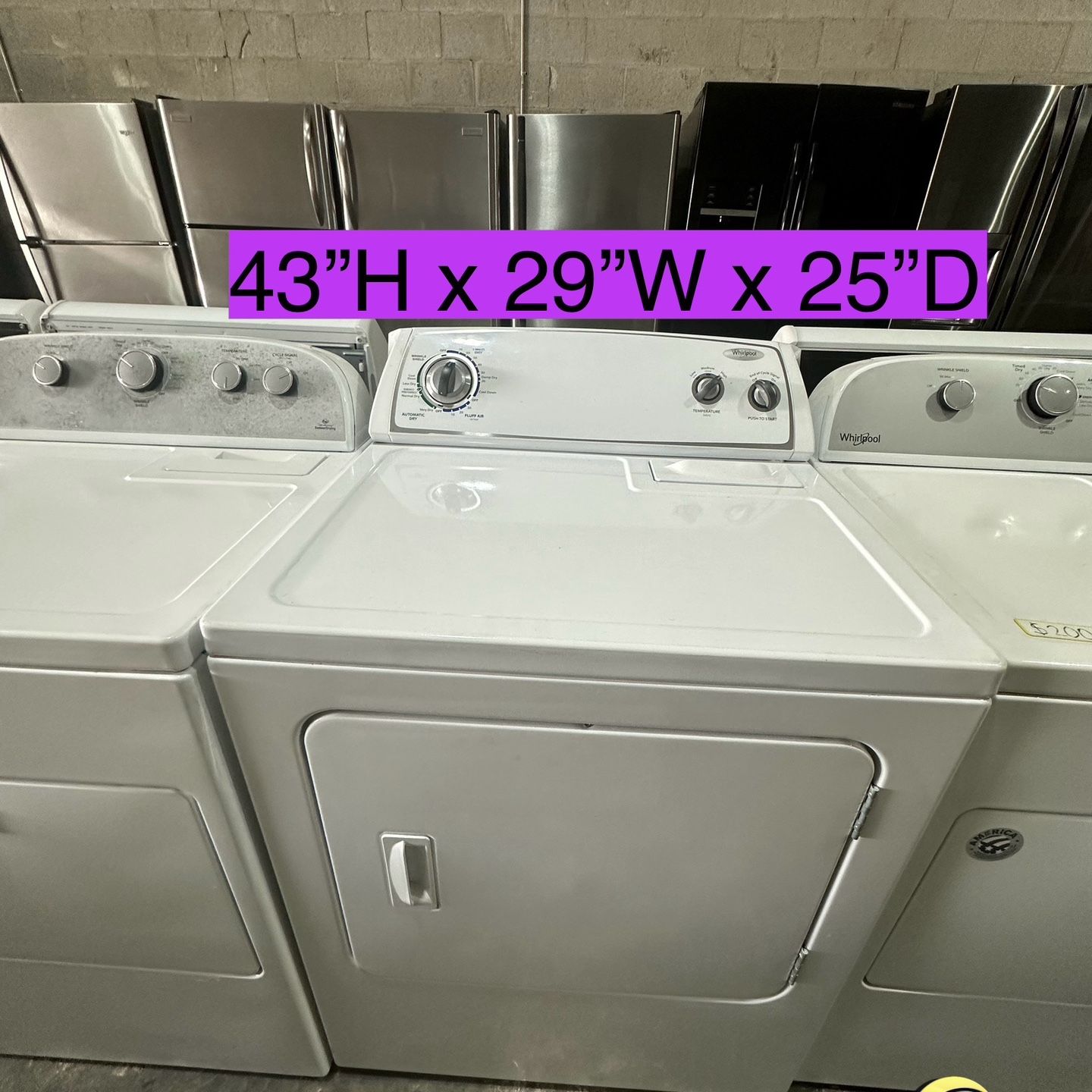 Whirlpool Dryer Electric (#127)