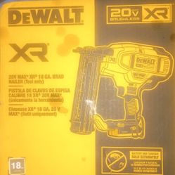 DeWalt Brad nailer 20v
