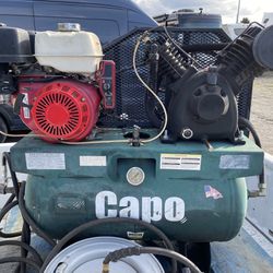 CAPO 13 HP Gasoline Honda Engine Air Compressor, Truck Mount Unit