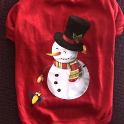 Dog’s Christmas T-shirt :L